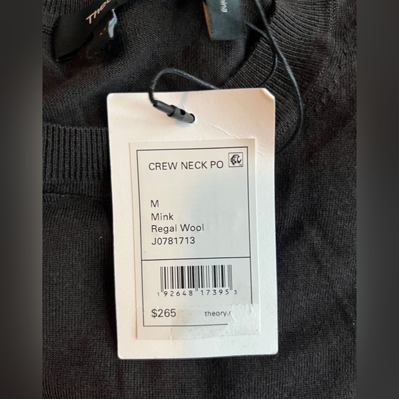 BNWT Theory Regal Wool sweaters, size medium - Picture 5 of 5